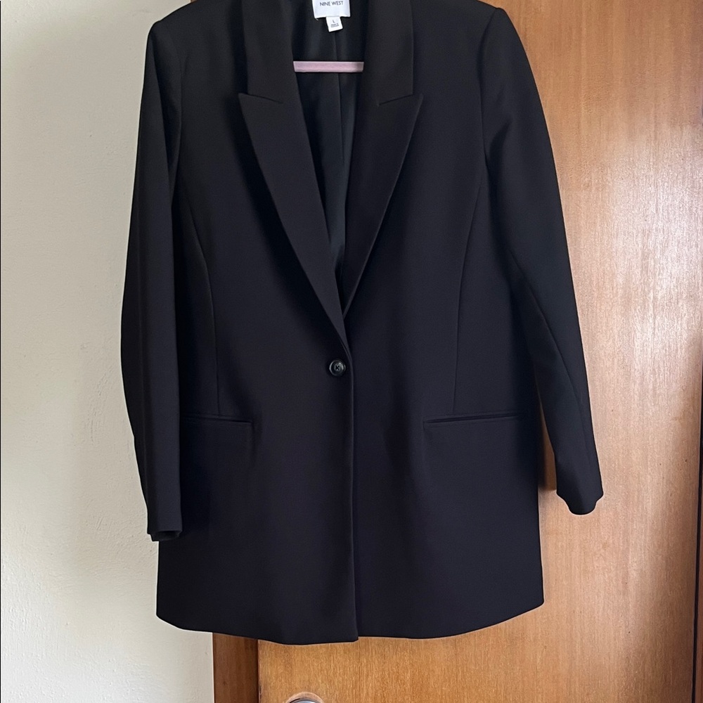 Nine West Classic Black Blazer